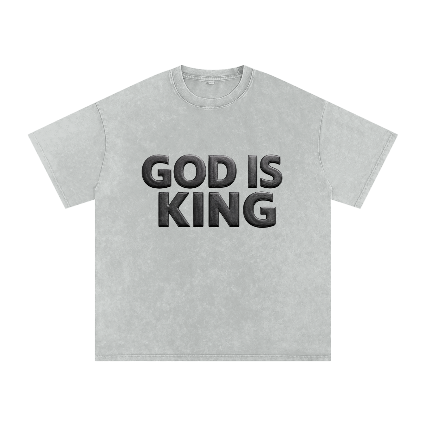 GOD IS KING Premium Oversized Faith Tee