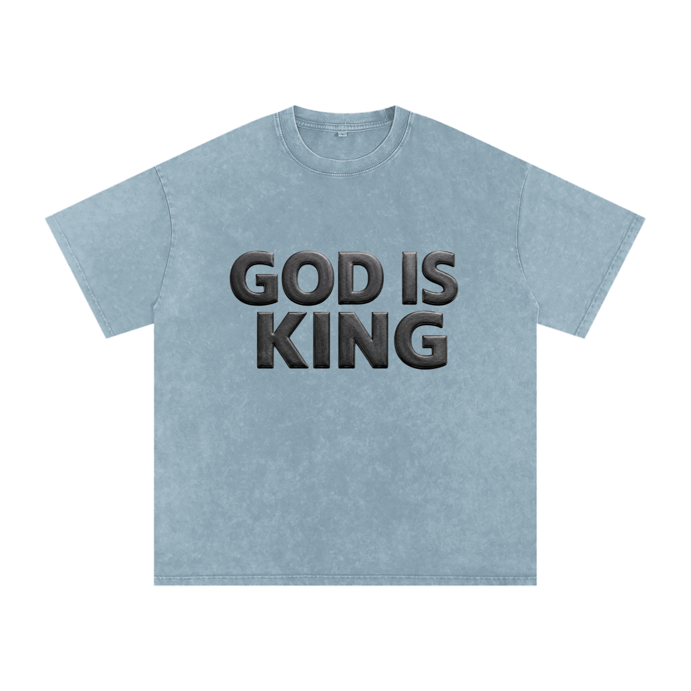 GOD IS KING Premium Oversized Faith Tee