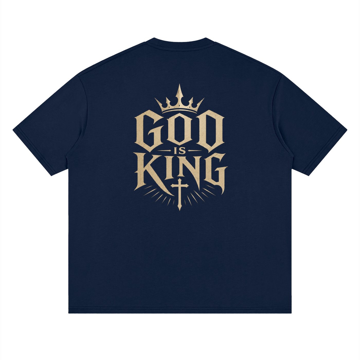 Jesus Streetwear Loose Drop Shoulder T-Shirt