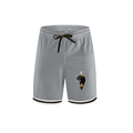 GOD IS KING Classic Stripe Trim Basketball Shorts