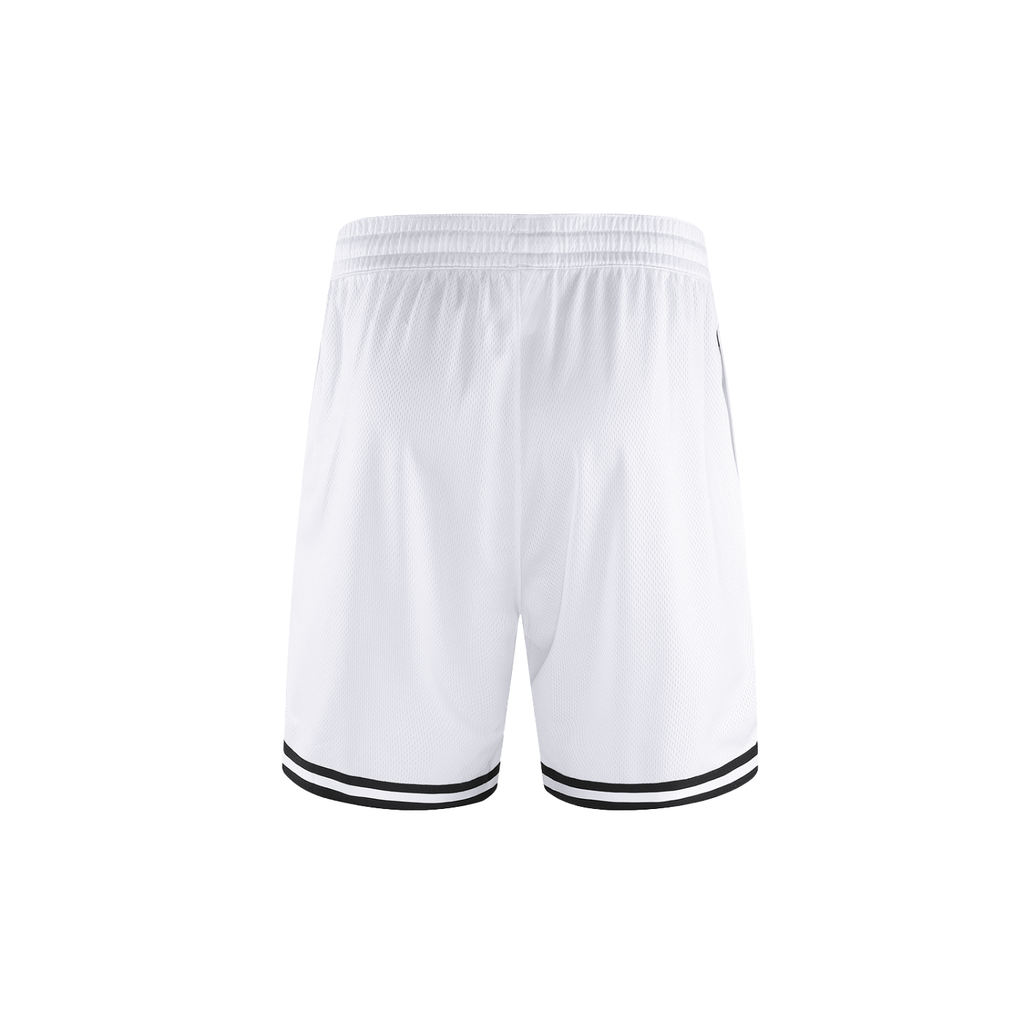 GOD IS KING Classic Stripe Trim Basketball Shorts