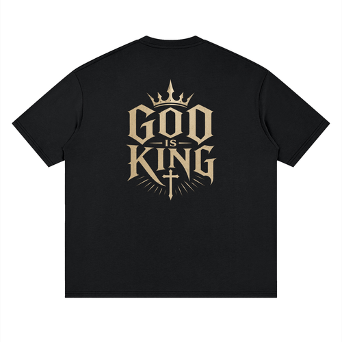 Christ Above All Oversized Tee