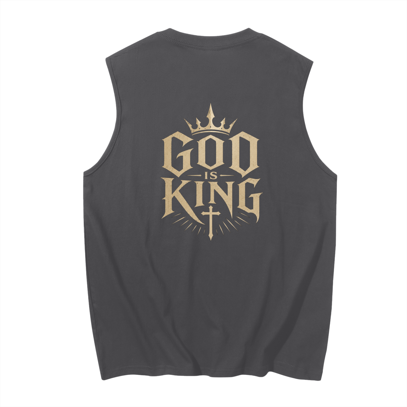 GOD IS KING Sleeveless Tank