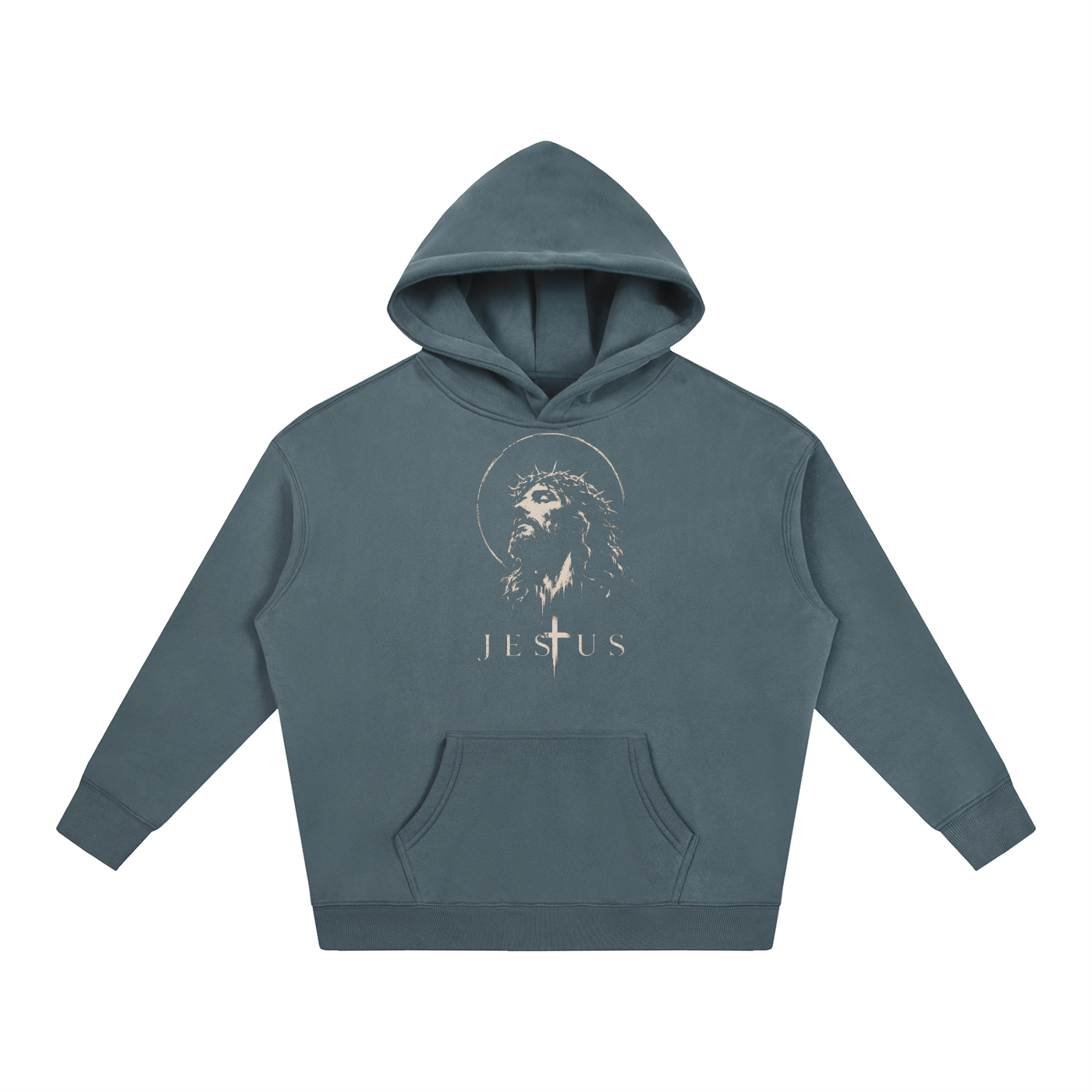 JESUS CHRIST Oversize Fleeced Hoodie