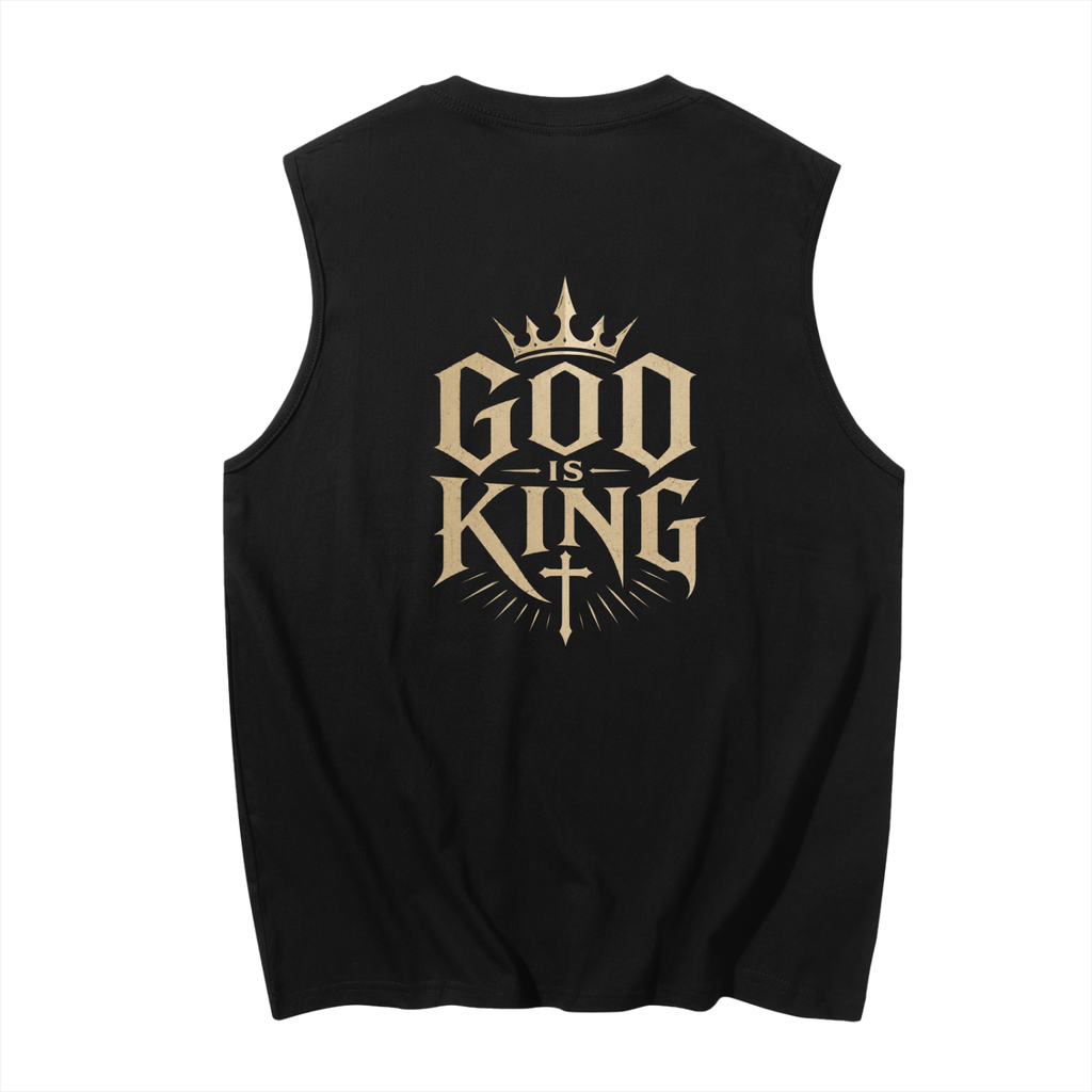GOD IS KING Sleeveless Tank