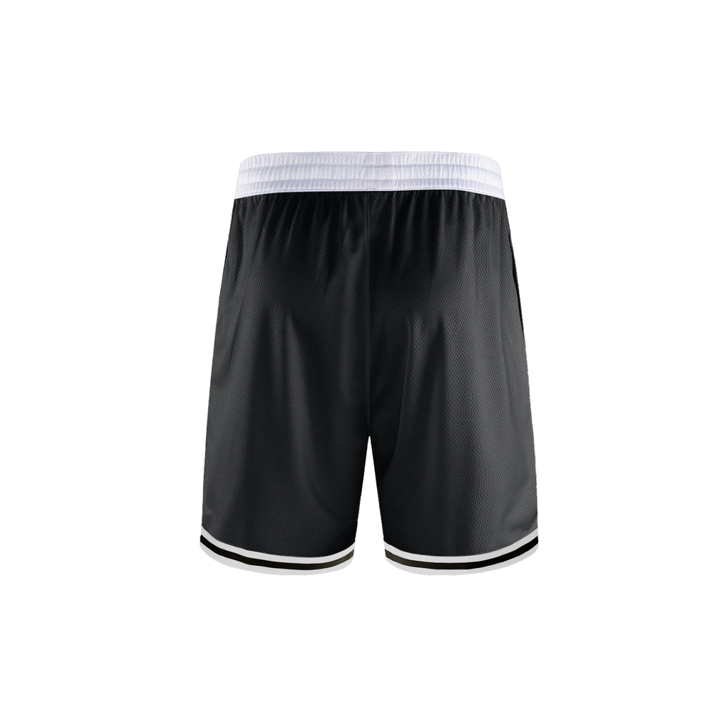 GOD IS KING Classic Stripe Trim Basketball Shorts