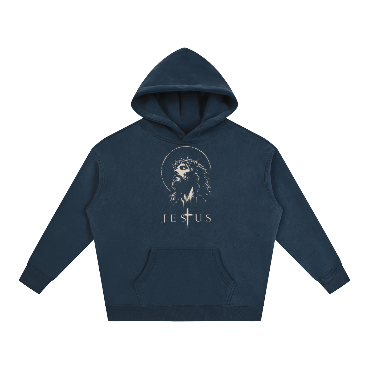 JESUS CHRIST Oversize Fleeced Hoodie