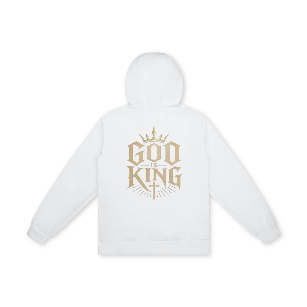 GOD IS KING Embroidered Hoodie