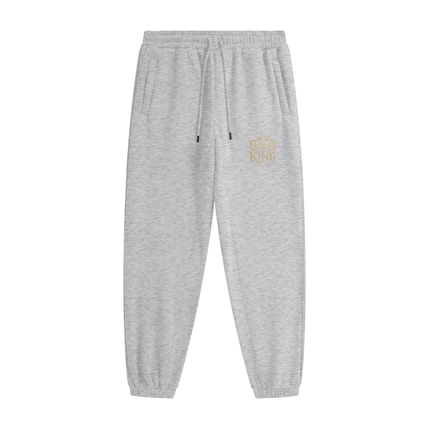 GOD IS KING Heavyweight Fleece Joggers