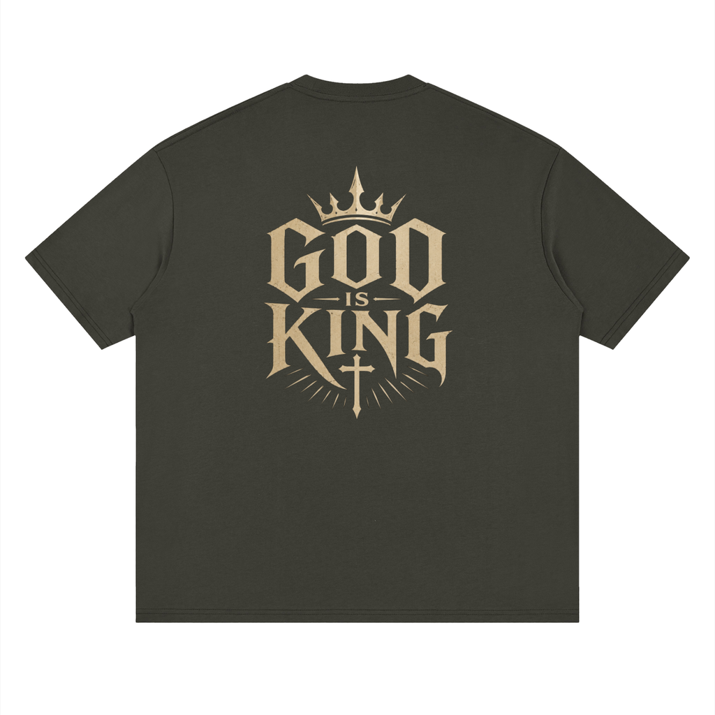 Christ Above All Oversized Tee
