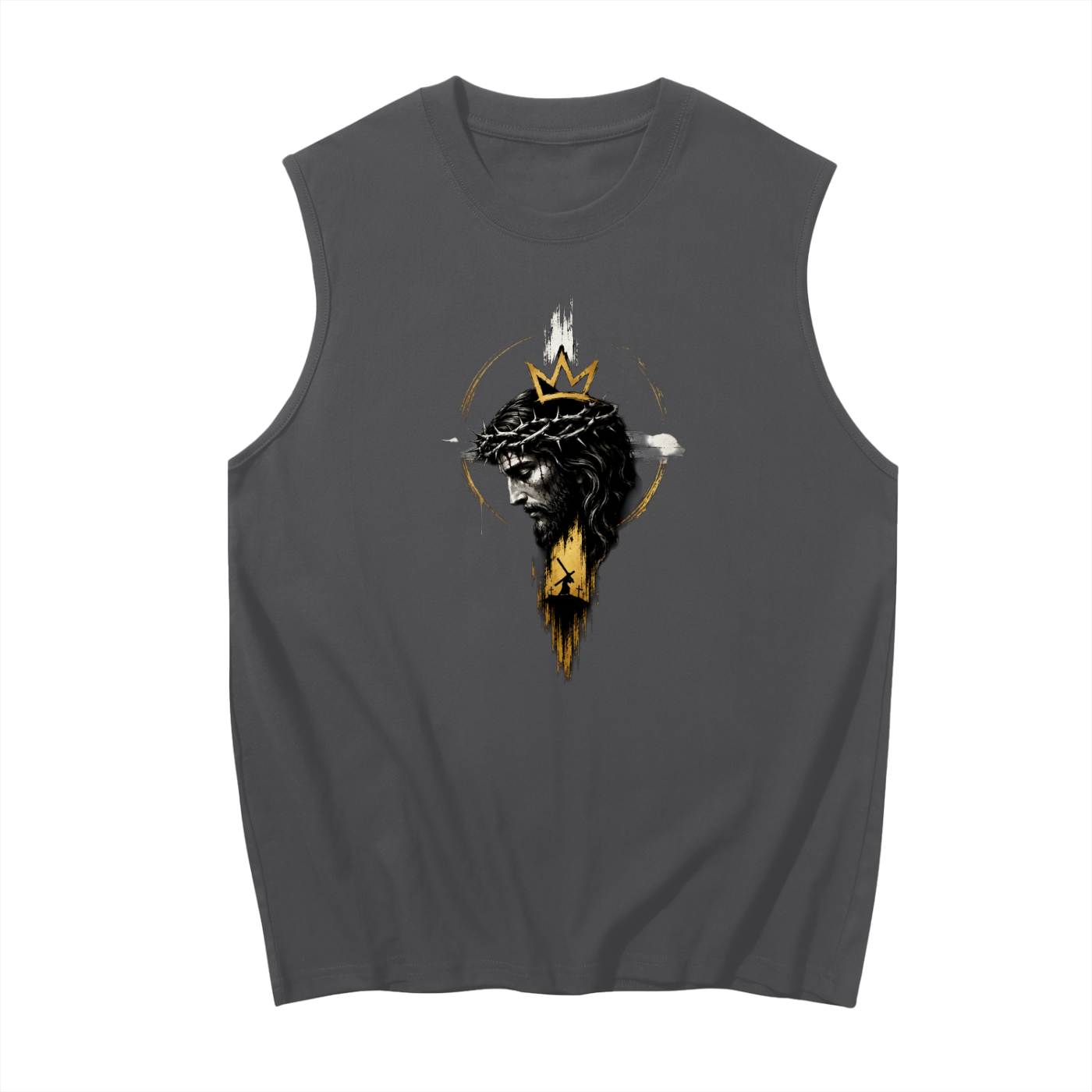 GOD IS KING Sleeveless Tank