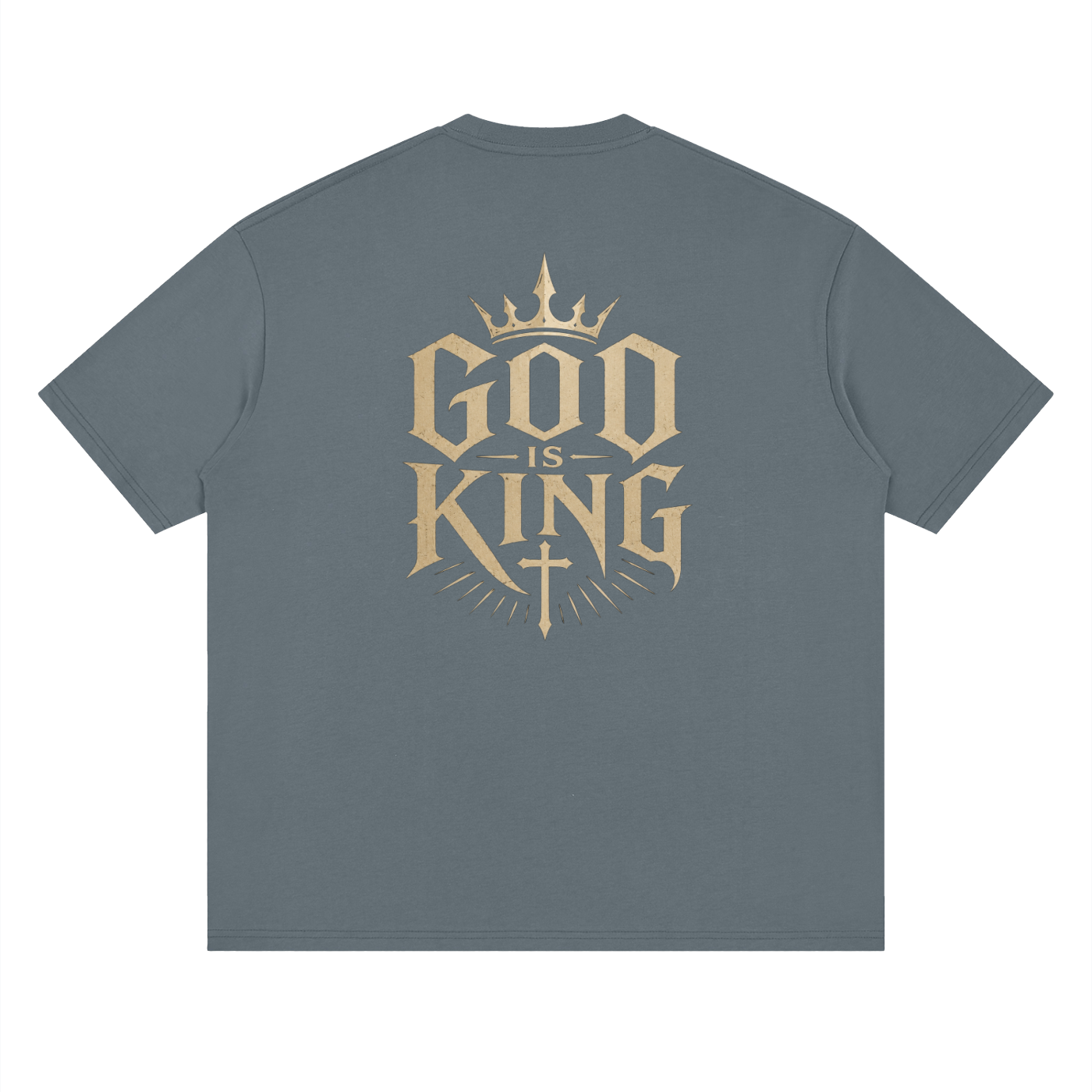 Jesus Streetwear Loose Drop Shoulder T-Shirt