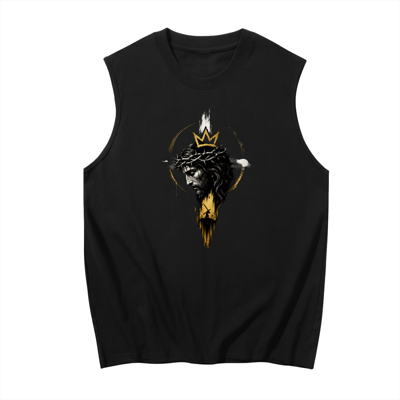 GOD IS KING Sleeveless Tank